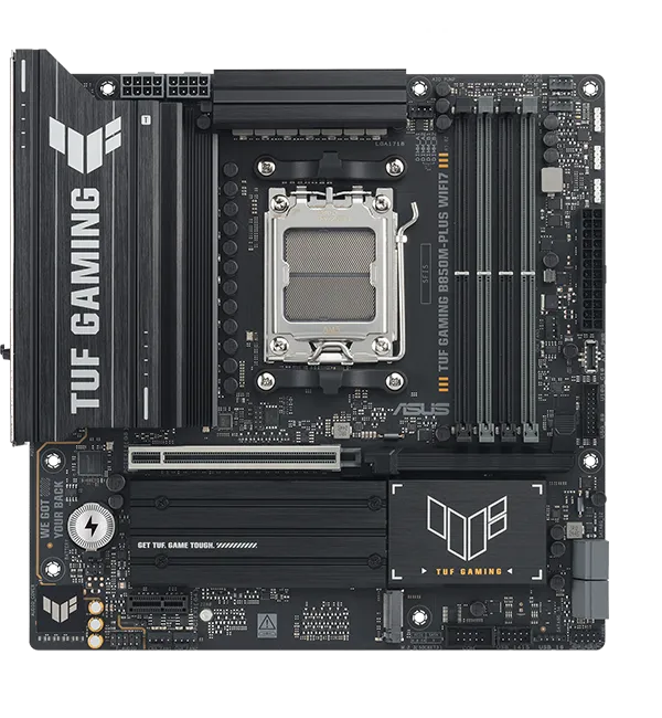 ASUS TUF GAMING B850M-PLUS WIFI7, imagen principal oficial