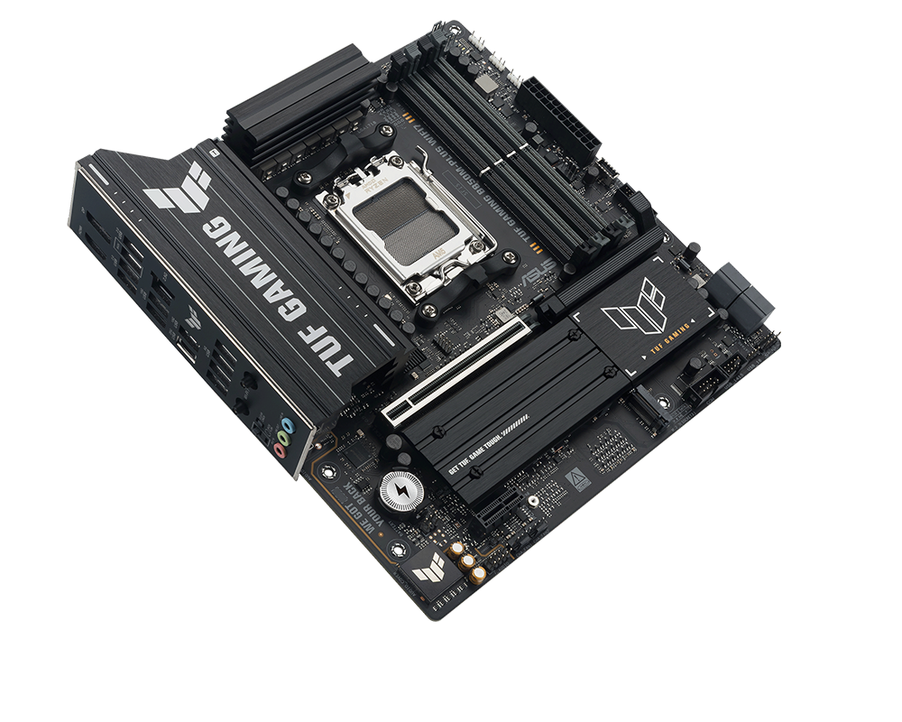 Detalles de refrigeración y componentes ASUS TUF B850M-PLUS WIFI7