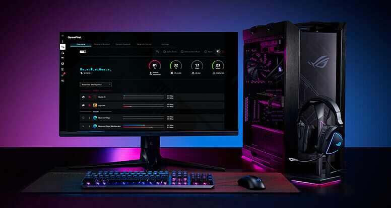 Entorno profesional y gaming con ASUS GameFirst