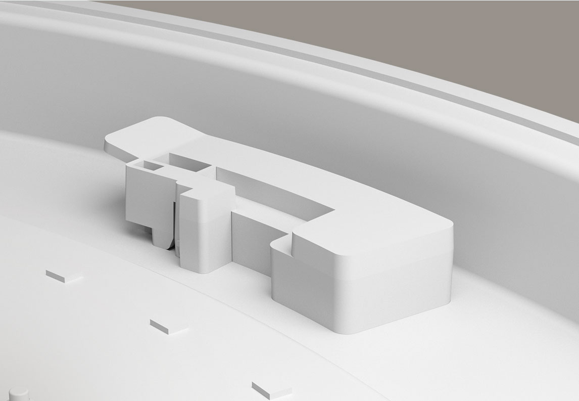 Sistema de anclaje y fijación Xiaomi Mi Smart LED Ceiling Light