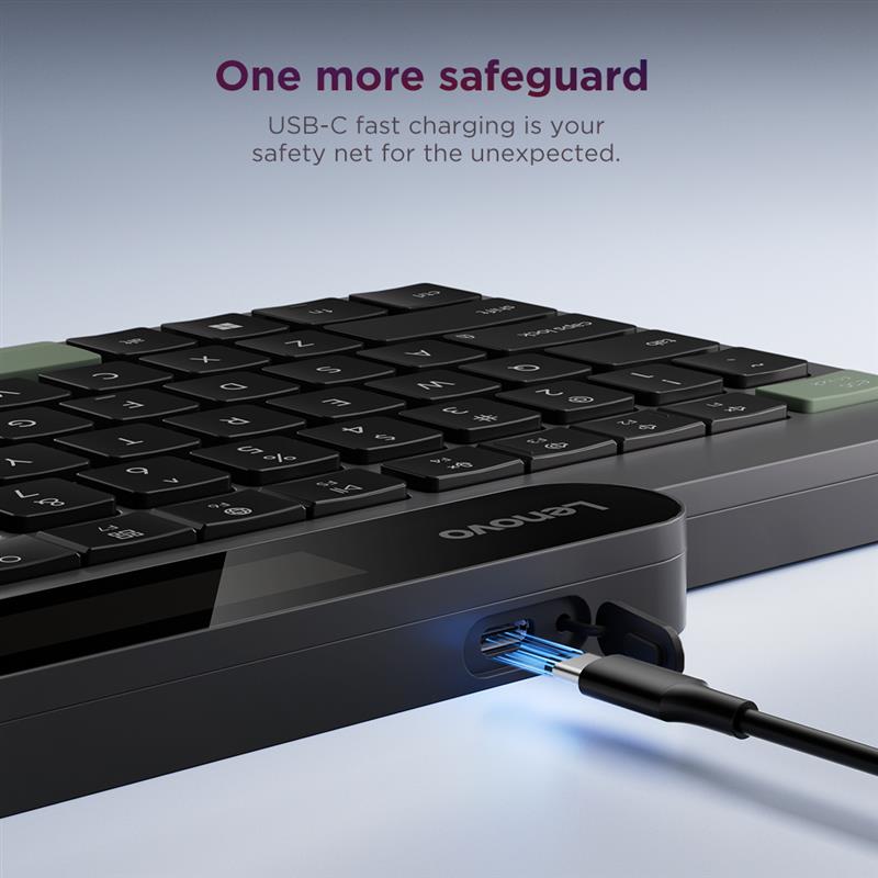 Lenovo Self-Charging Bluetooth Keyboard 4Y41R69496, imagen de galería 17