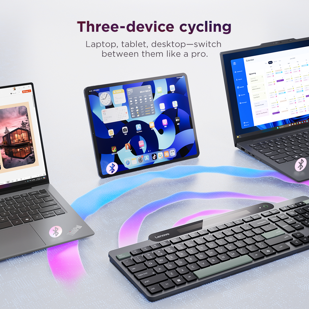 Lenovo Self-Charging Bluetooth Keyboard 4Y41R69496, imagen de galería 19