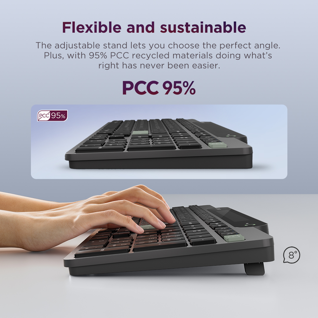 Lenovo Self-Charging Bluetooth Keyboard 4Y41R69496, imagen de galería 22