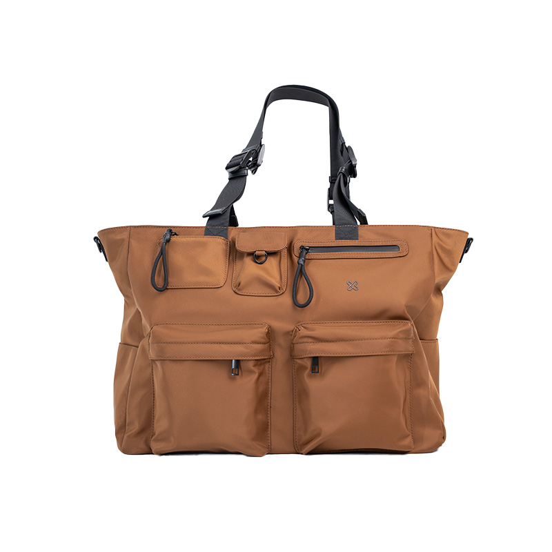 Bolso de viaje Klip Xtreme Nomadia KLB-851 café, vista frontal