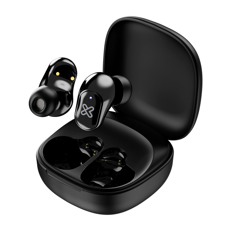 Audífonos Klip Xtreme QuanBuds KTE-011BK negros, imagen de presentación