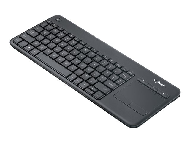 Logitech K400 Plus teclado touch inalámbrico para PC y TV