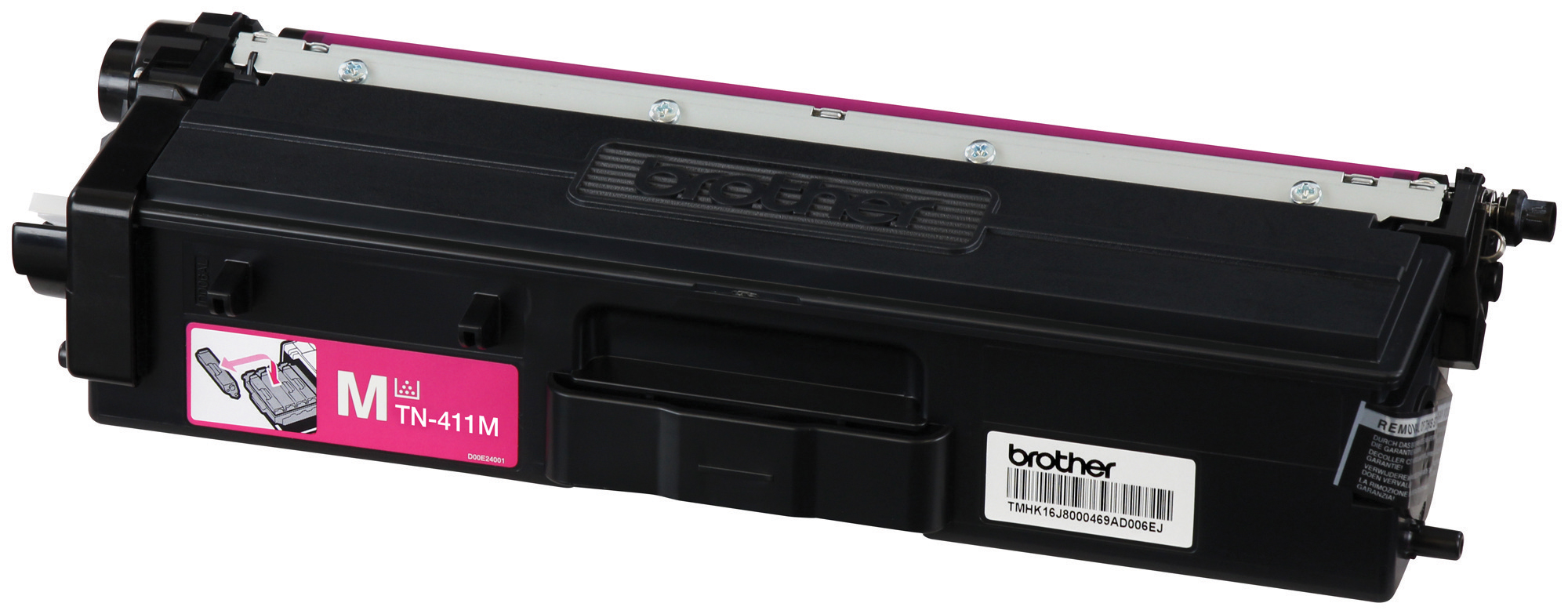Cartucho Brother TN411M magenta para impresora láser