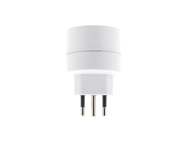 Forza FVP-1202B-C protector 2 tomas CEI 23-50 blanco