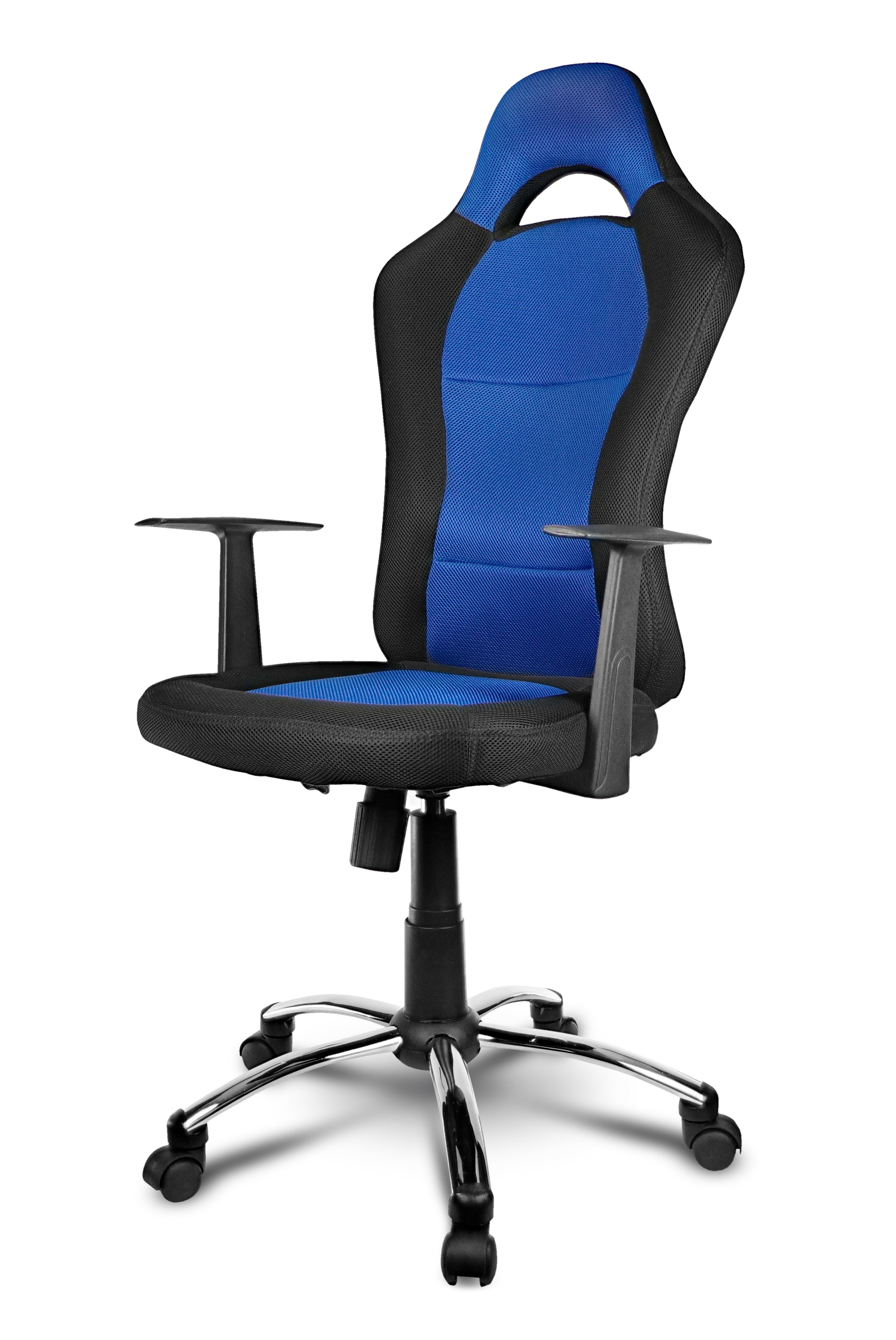 Xtech Drakon XTF-EC129 Silla Gaming Respaldo Alto Altura Ajustable 110kg Azul y Negro