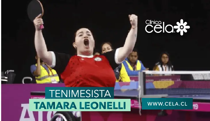 Cela ayuda a Talento Deportivo Nacional - Tenimesista Tamara Leonelli