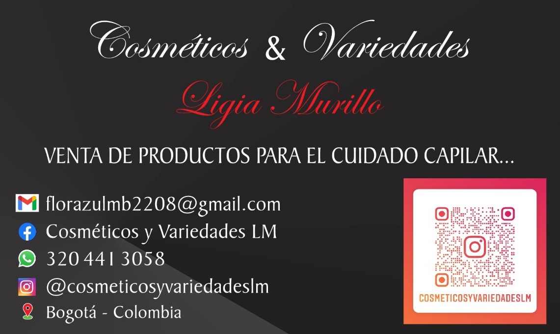 COSMÉTICOS & VARIEDADES LM - Venta y Distribución, de los mejores productos con extractos orgánicos, para el cuidado capilar.