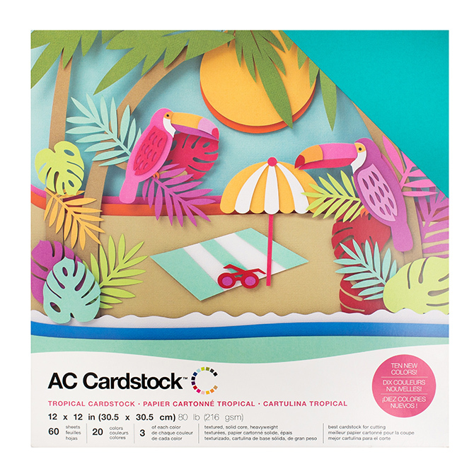 AC Cardstock Tropical Pack 12×12