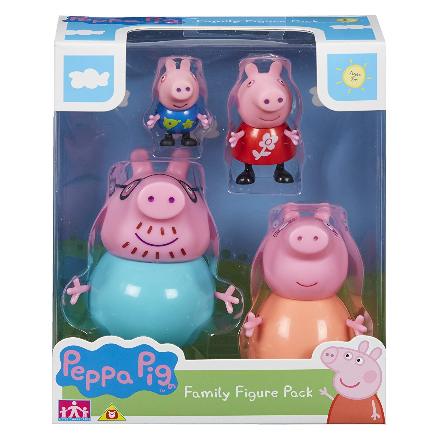 Pack 4 Figuras - Peppa Pig