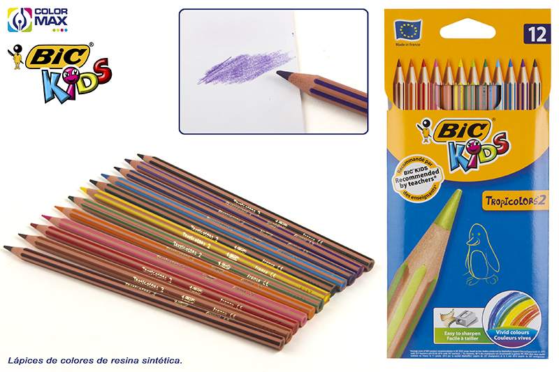 BIC - 12 lápis de Cor