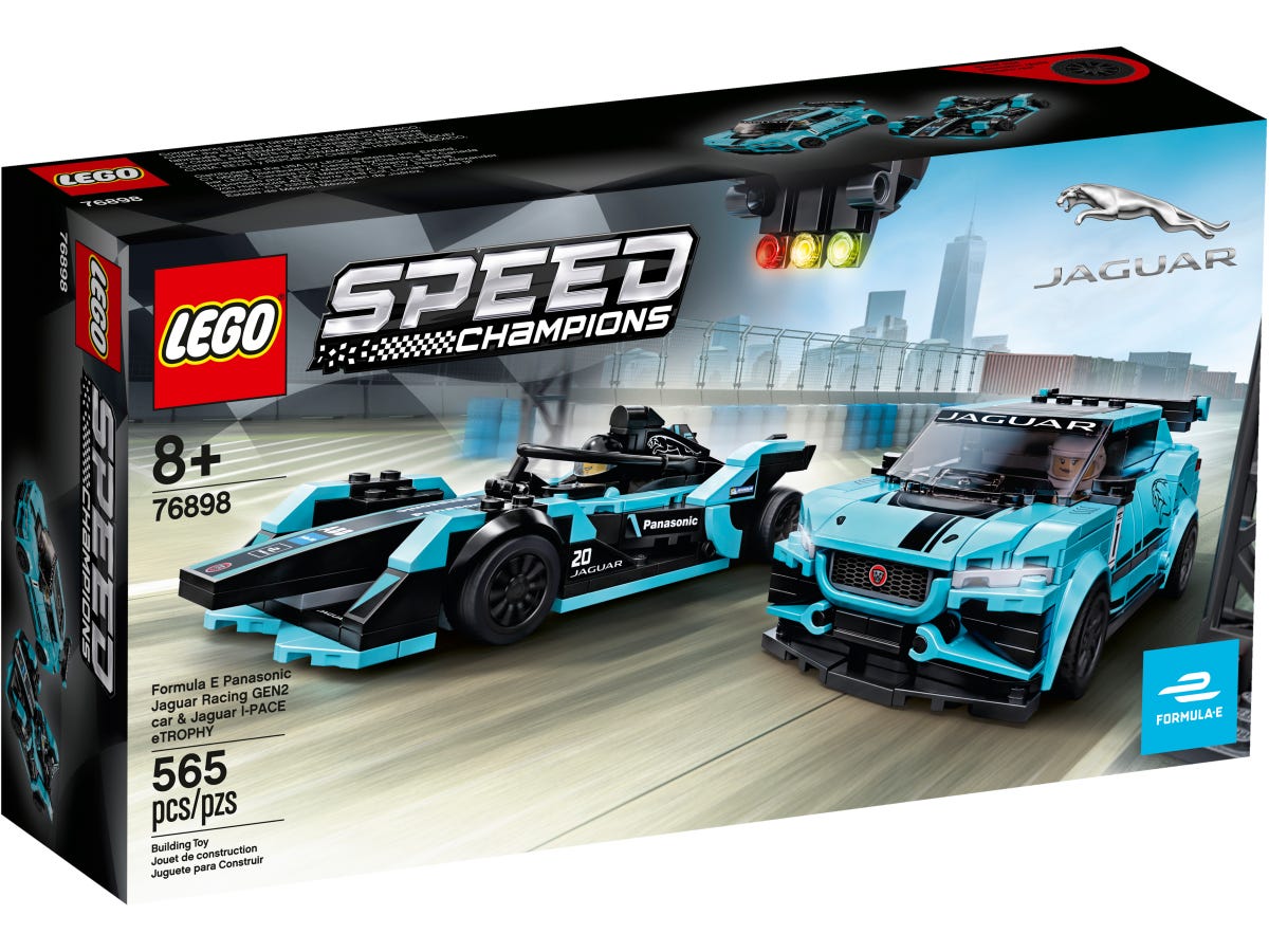 Formula E Panasonic Jaguar Racing GEN2 car & Jaguar I-PACE eTROPHY