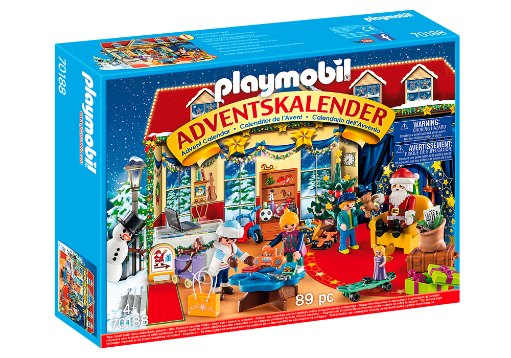 Calendário do Advento - Natal na Loja de Brinquedos