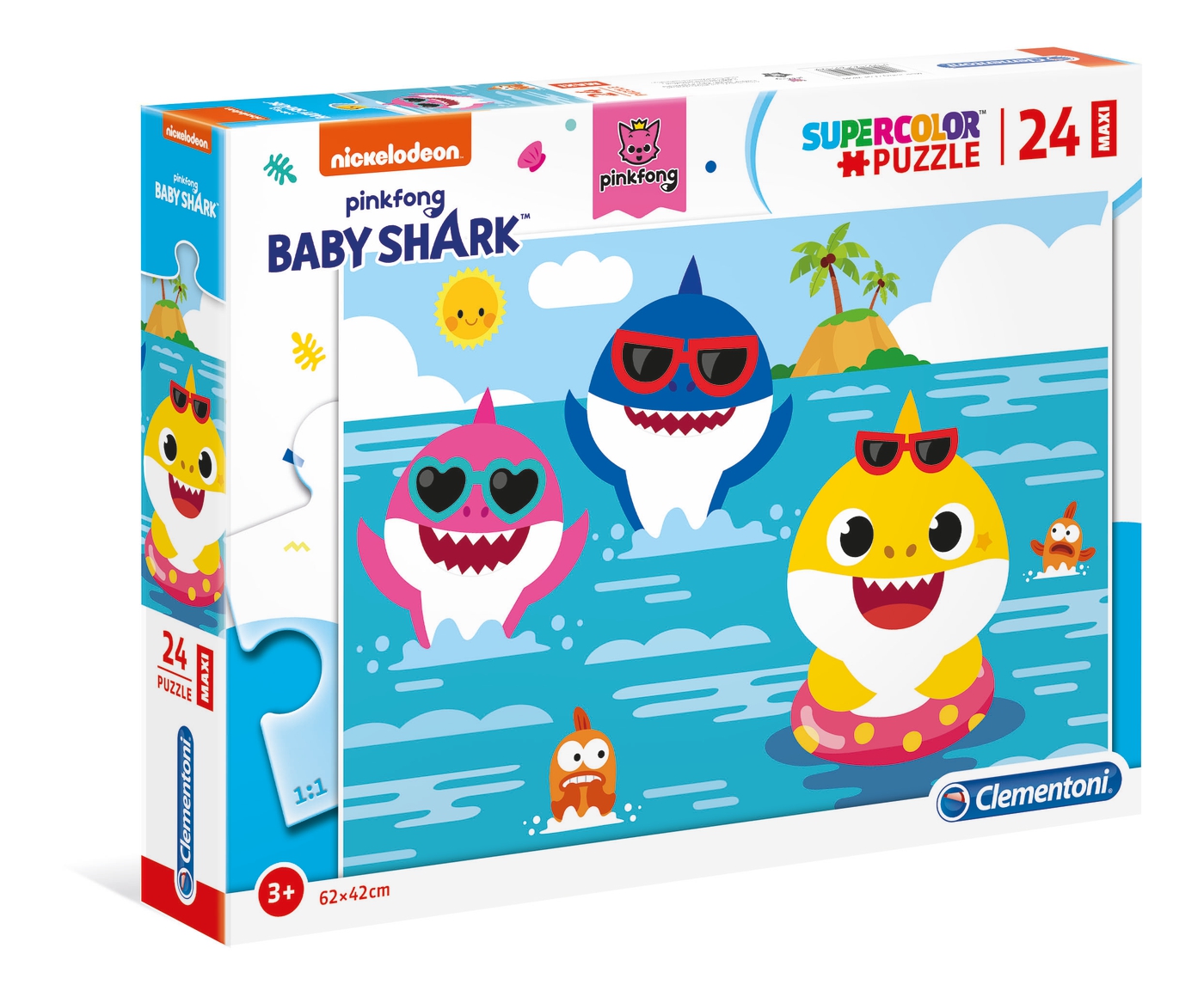 Puzzle Maxi 24 pçs - Baby Shark