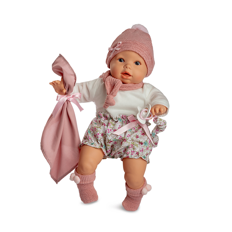 Boneco Bebé Baby Llorón  (50 cm)