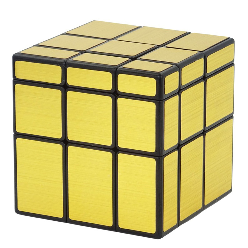 Cubo Mágico Qiyi - Mirror 3x3 Dourado