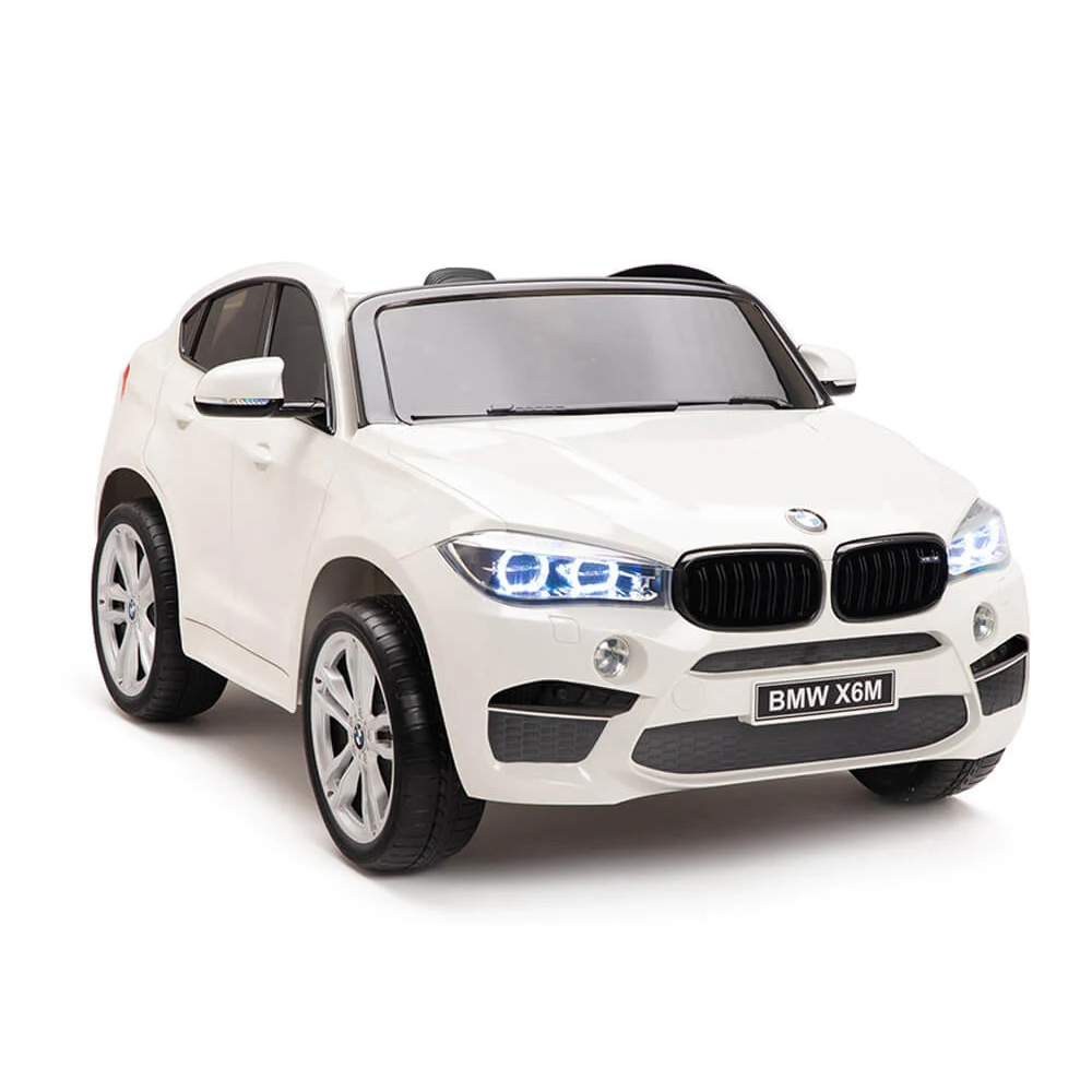 BMW X6 M Branco 12V 2 Lugares