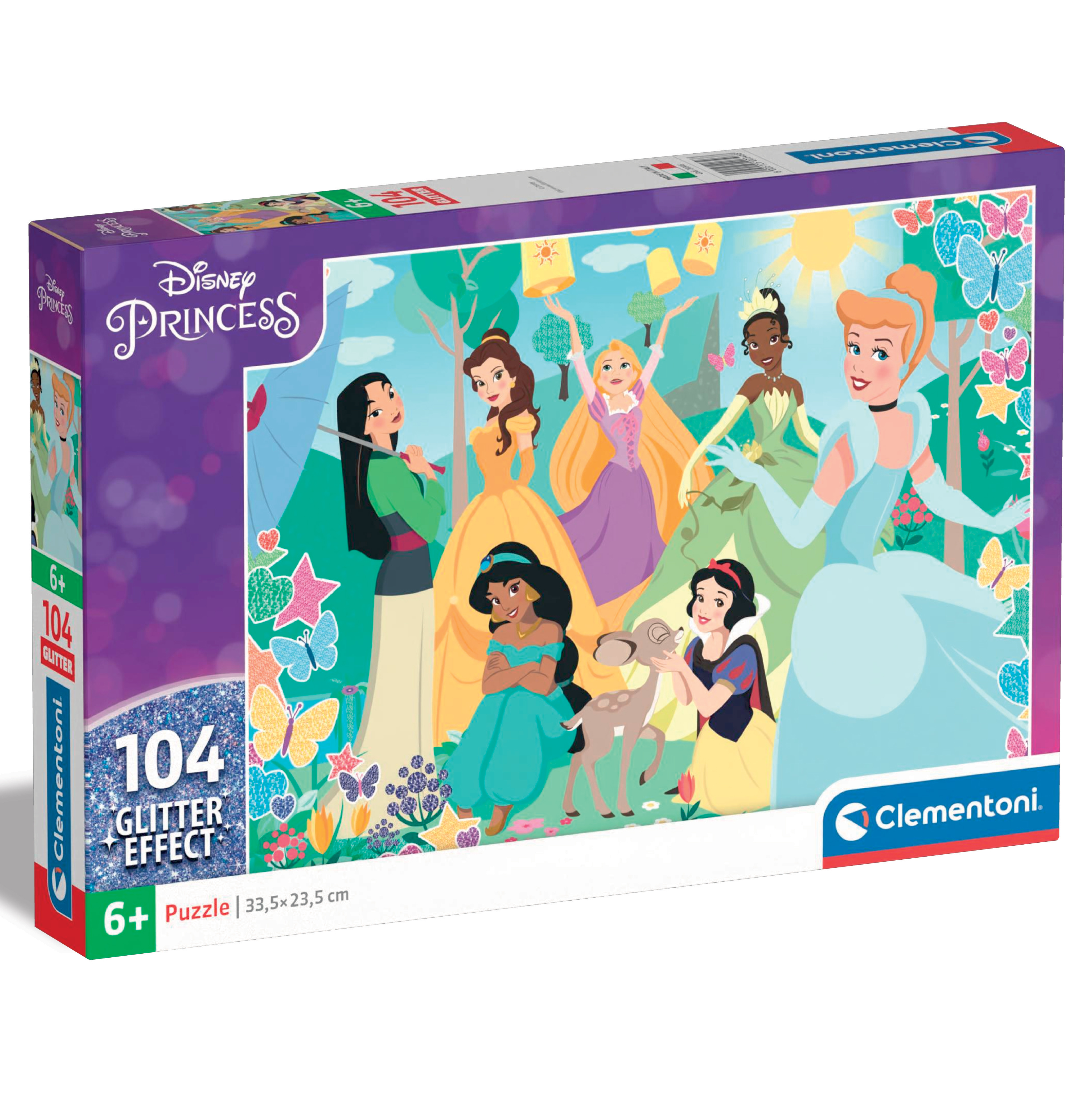 Puzzle Com Glitter Disney Clementoni