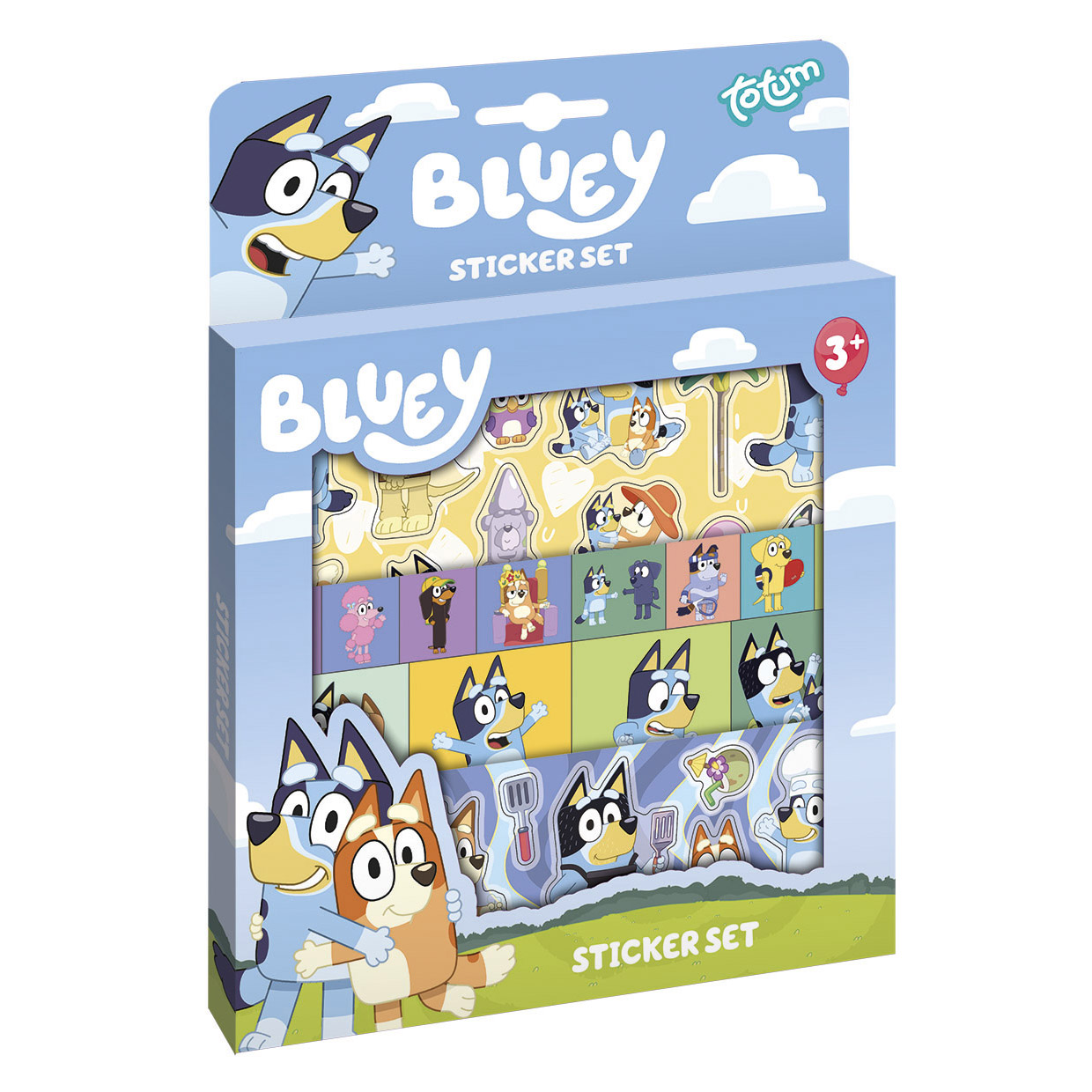 Bluey - Conjunto de Stickers