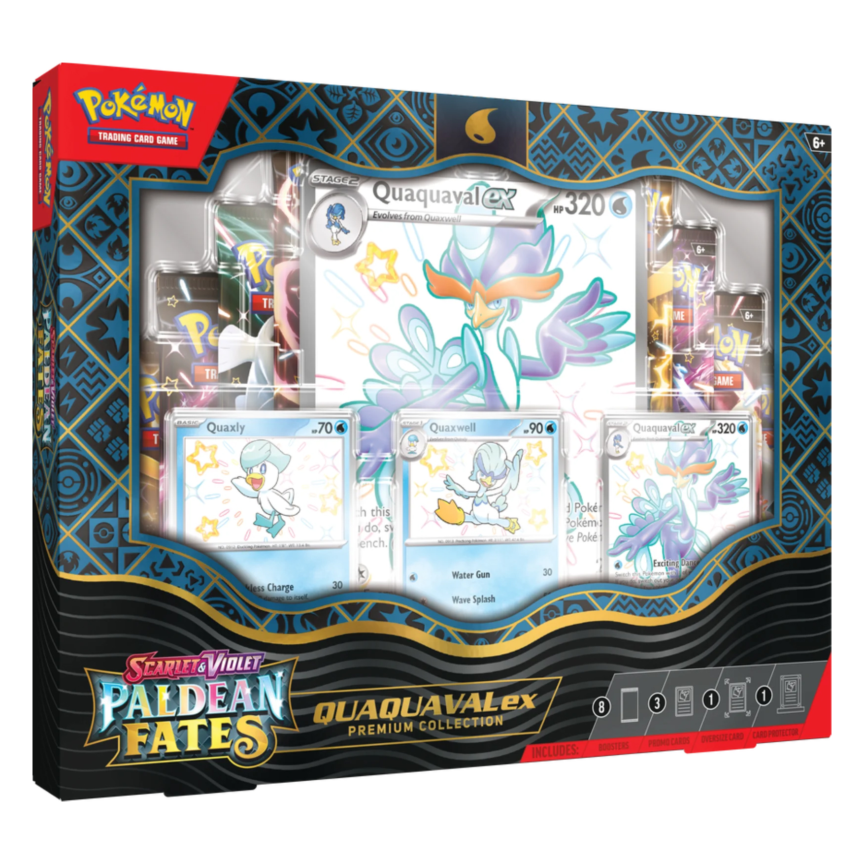 Pokémon Paldean Fates - Quaquaval EX Premium Collection (EN)