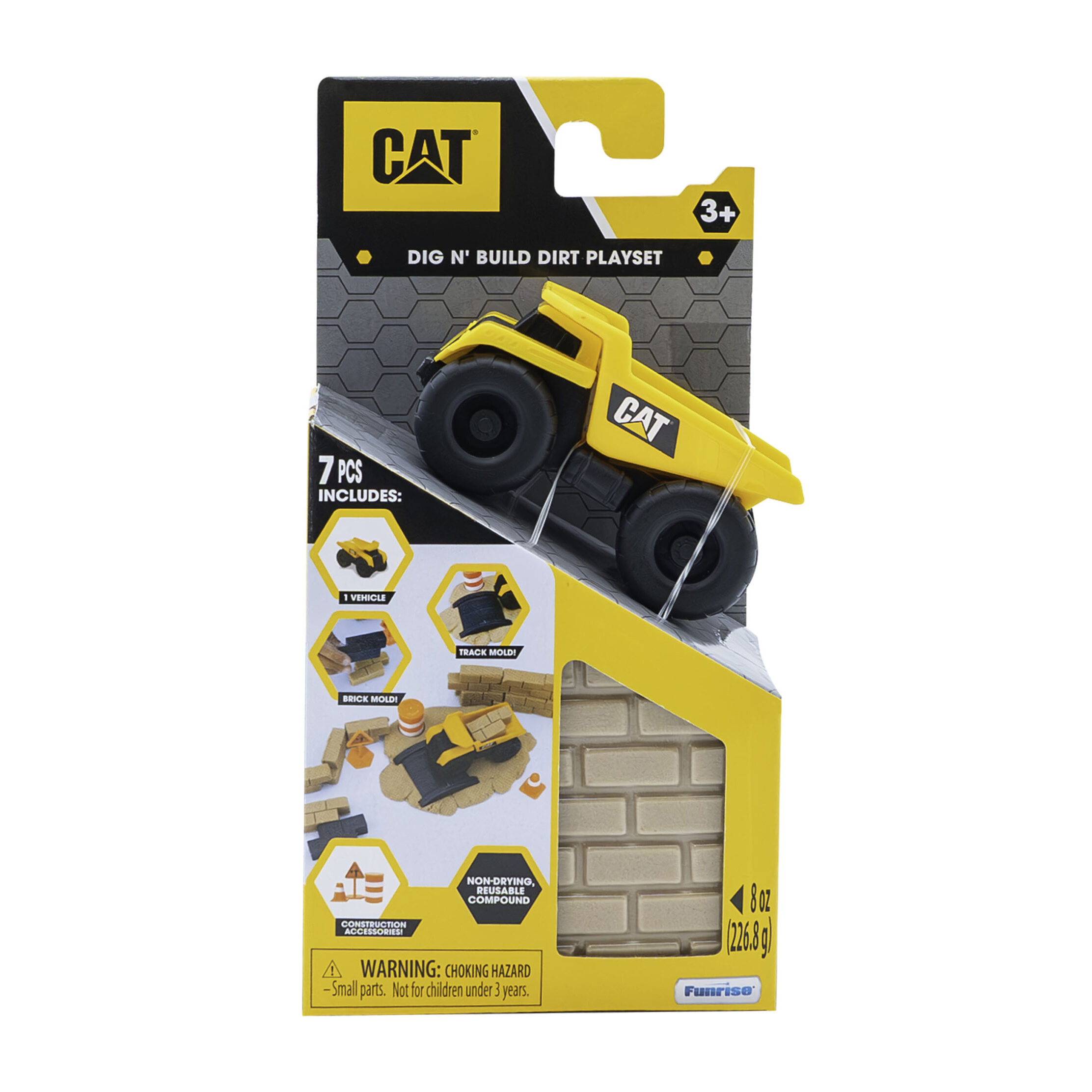 CAT Dig N' Build Dirt - Camião Dumper com Areia