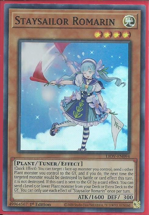 Staysailor Romarin - LIOV-EN094 - Super Rare 1st Edition