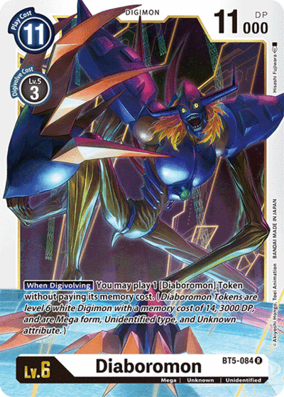 BT5-084 R Diaboromon (Digimon)