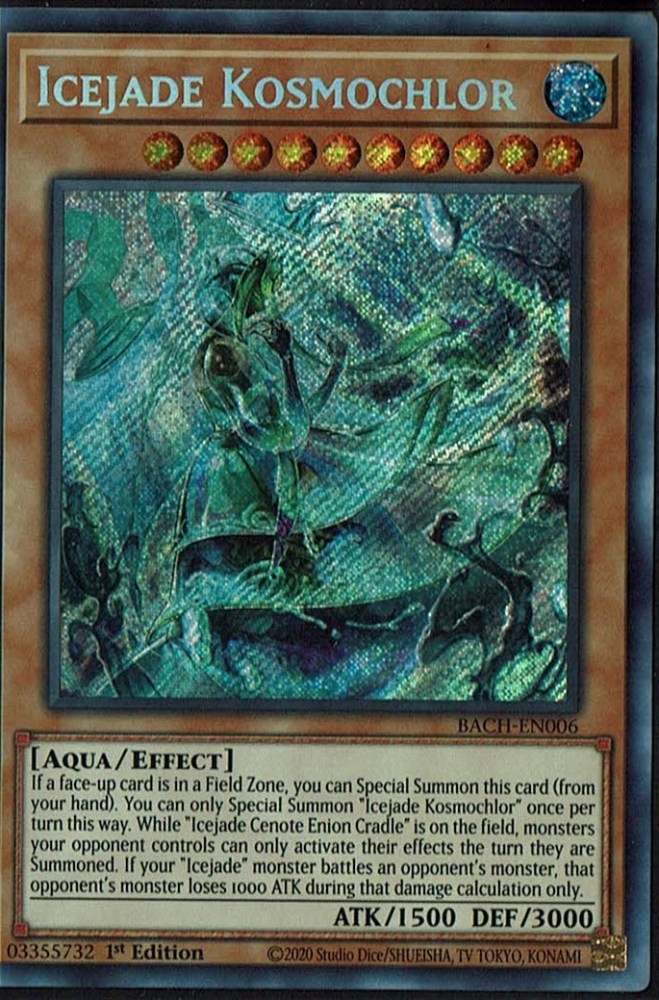 Yu-Gi-Oh! Icejade Tremora Einzelkarte (BODE-EN010) - Secret Rare 1. Edition - Aus Burst Of Destiny