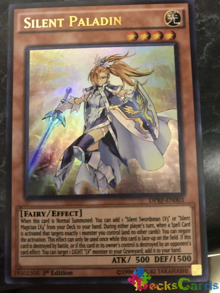 Silent Paladin - DPRP-EN003 - Ultra Rare 1st Edition