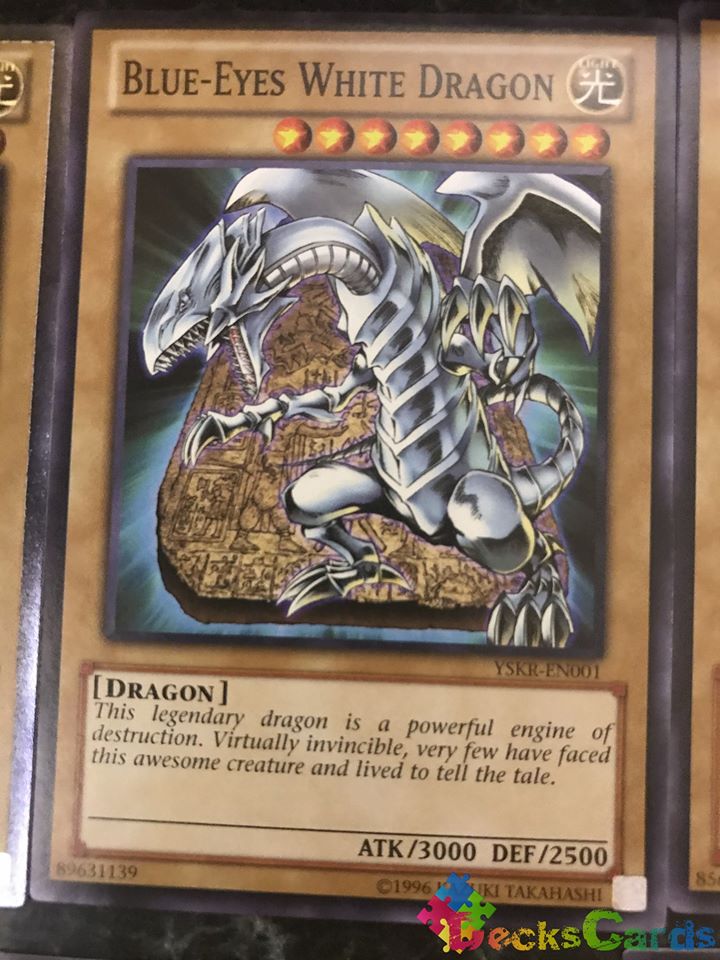 Blue-Eyes White Dragon - YSKR-EN001 - Common Unlimited