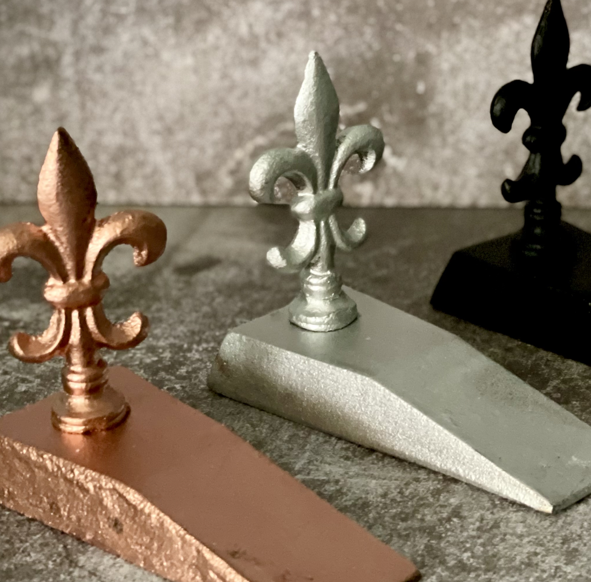 Trío Topes de Puerta Flor de Lis