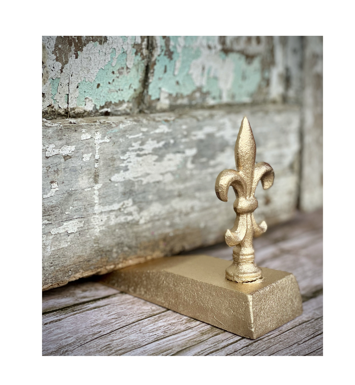 Tope de puerta Flor de Lis