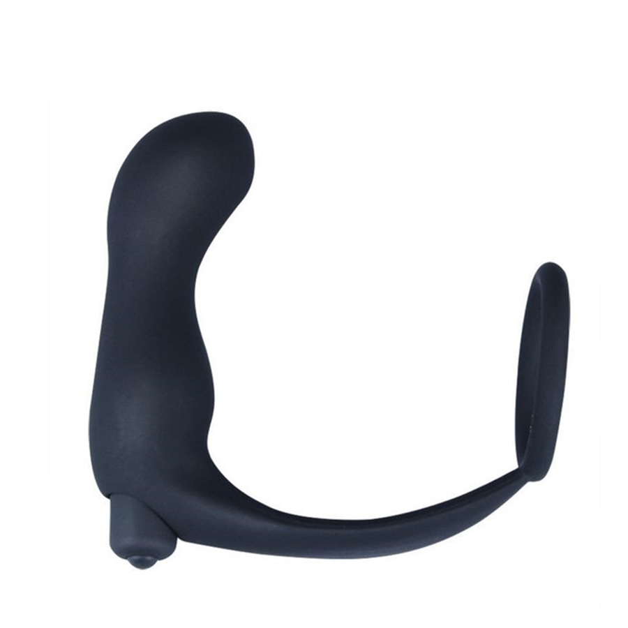 Anillo con Plug Anal y Vibración