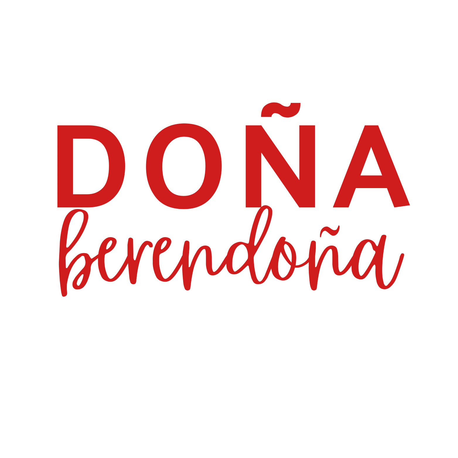 Doña berendoña 