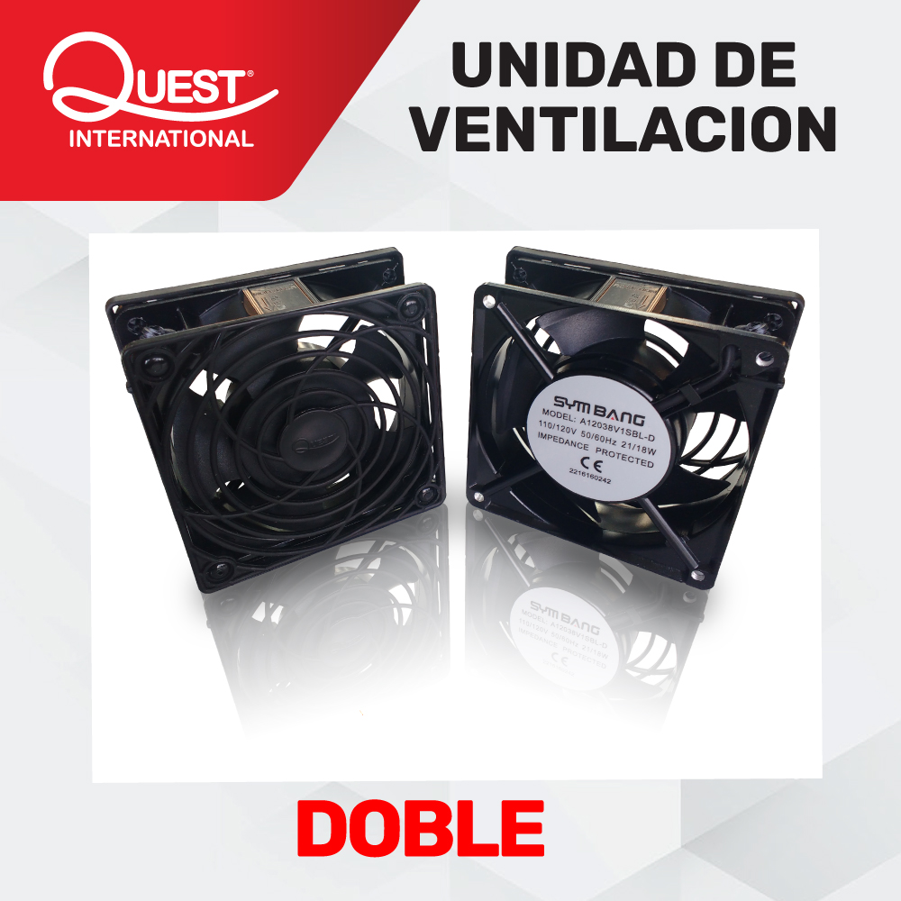 Kit de Ventilación Doble para Gabinetes