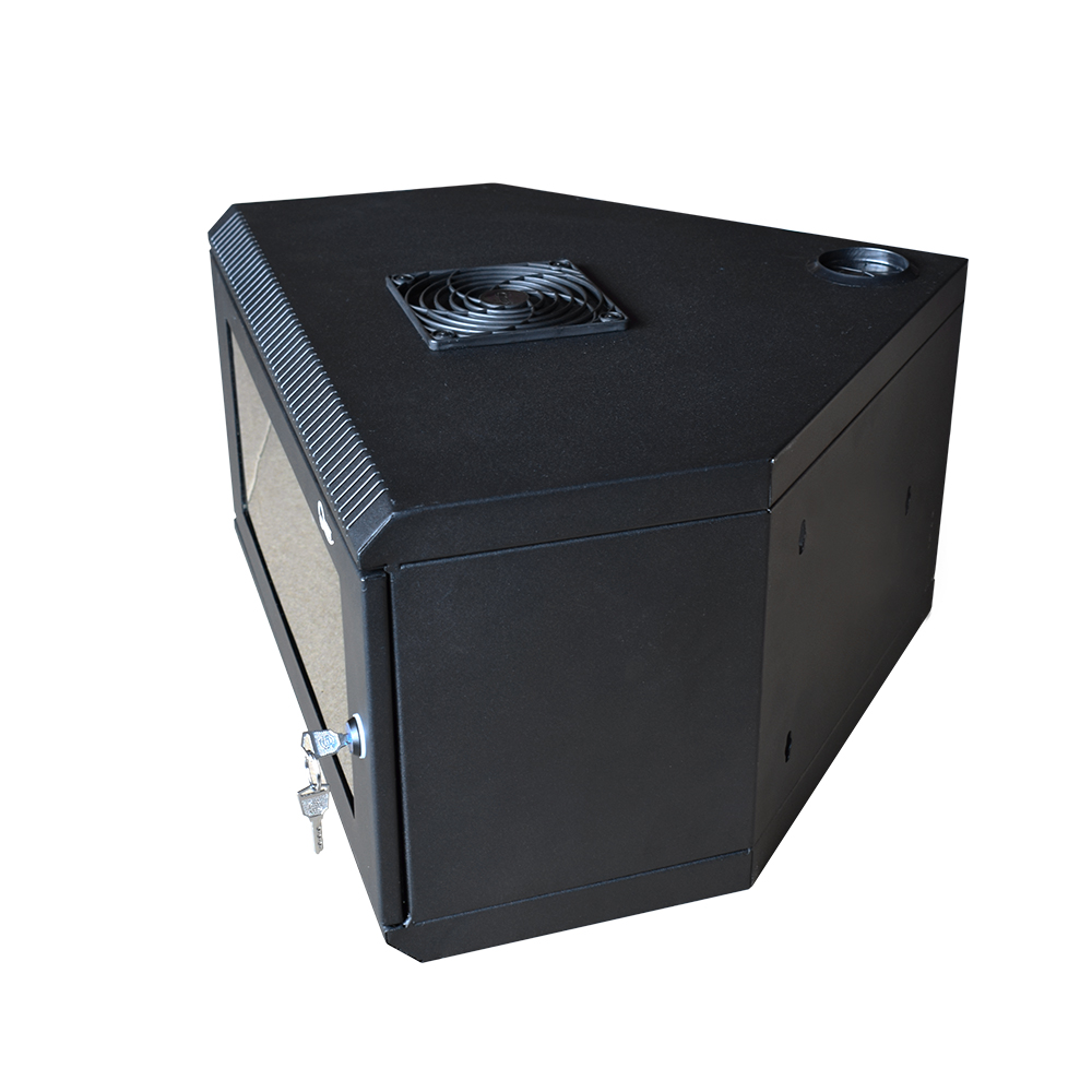 Gabinete de Pared Compacto de 5U con Puerta en vidrio