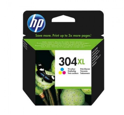 Tinteiro Original HP nº 304 XL Tri-color
