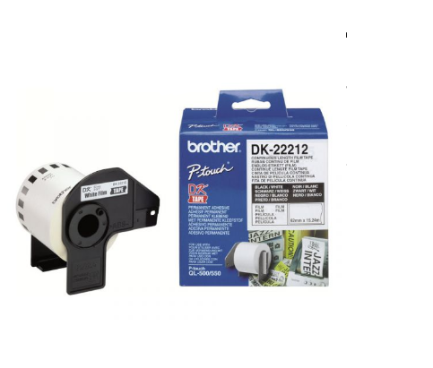 Fita Orig. Brother Película Cont. 62mmx15,24m Bran