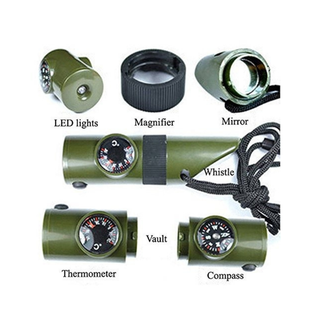 Silbato De Emergencia Con Cordón, Equipo De Supervivencia