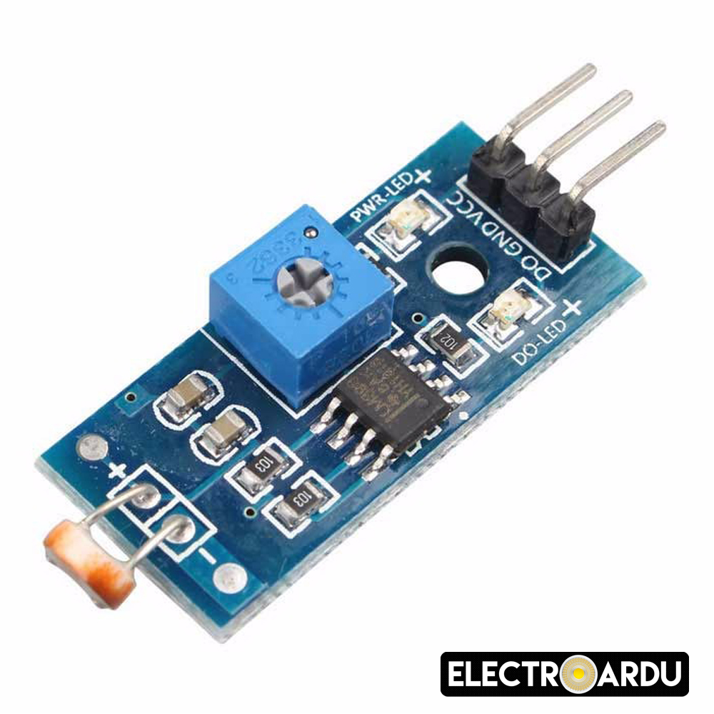 DIYables LDR Fotocellula Fotoresistore Sensore Luce per Arduino, ESP32, ESP8266, Raspberry Pi, 10 Pezzi