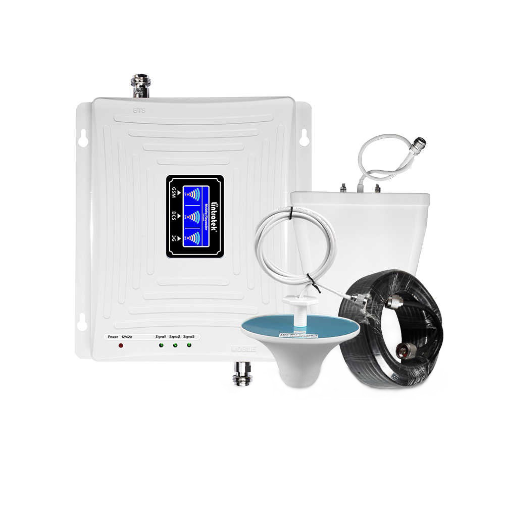 Repetidor de Señal de Teléfono Móvil 2G 3G 4G Tri Bandas 850/1900/2600 mhz Repetidor de Señal de Teléfono Móvil 2G 3G 4G Tri Bandas 850/1900/2600 mhz