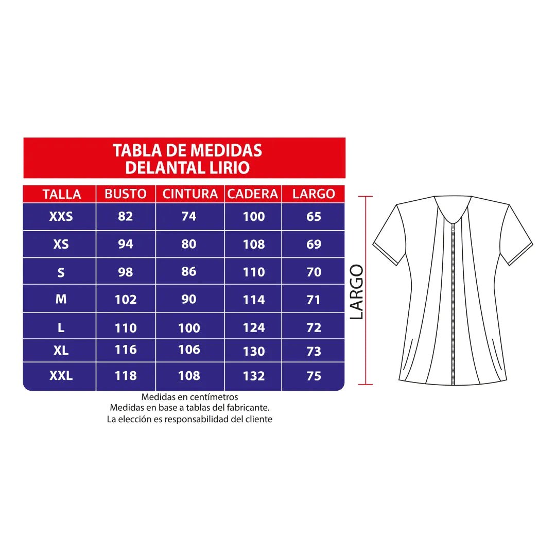 Tabla de medidas