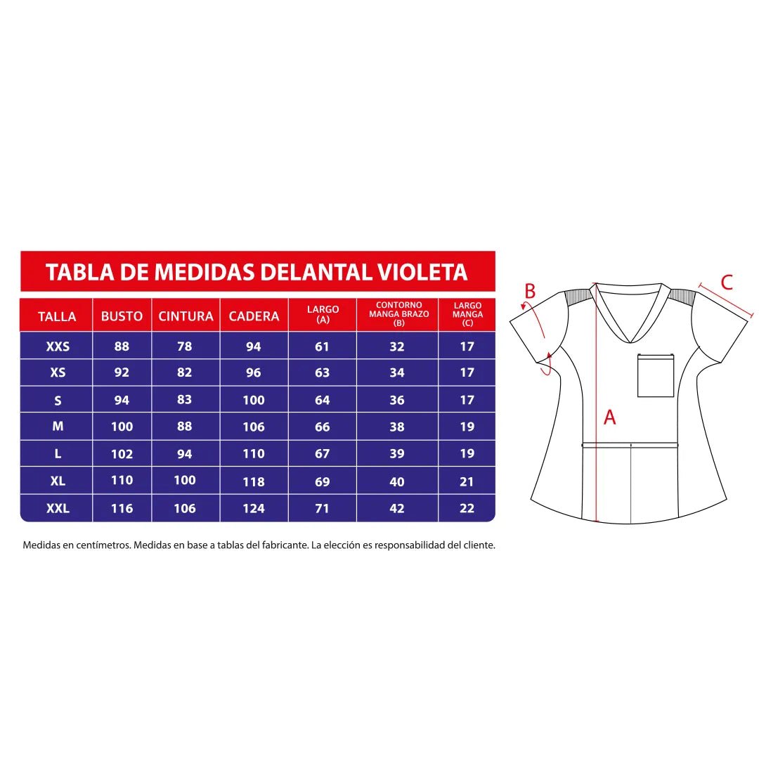 Tabla de medidas