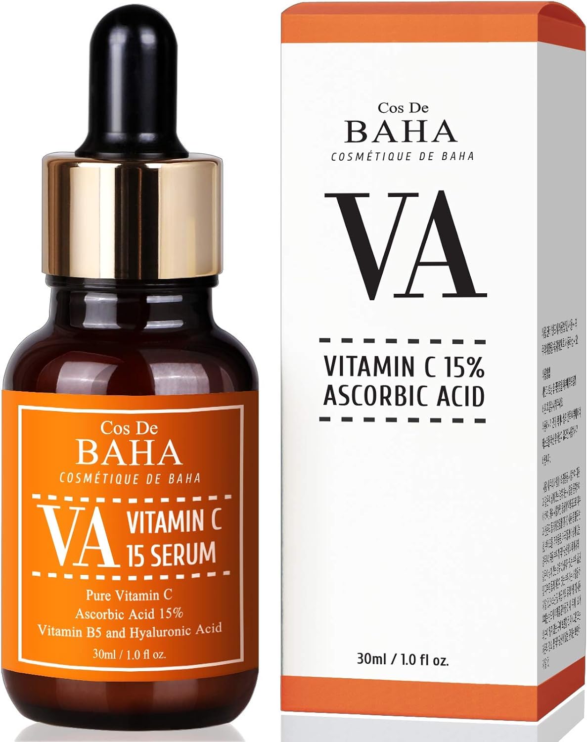Vitamin C Facial Serum com L-Ascorbic Acid