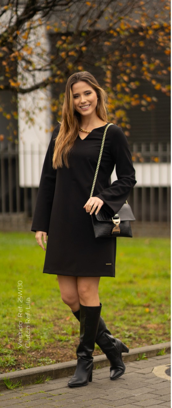 Vestido preto Figueiras