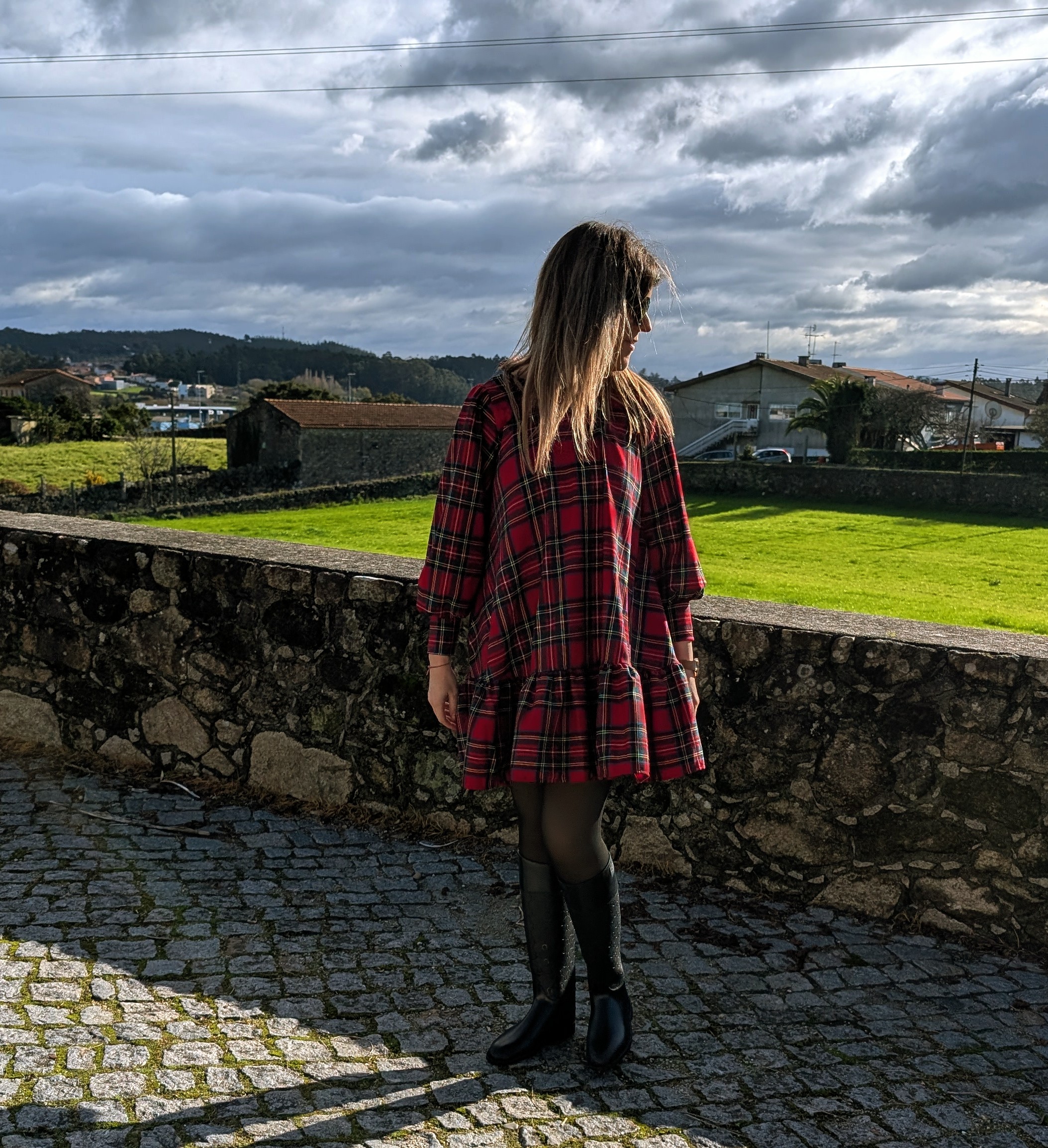 Vestido Curto Natalicio 