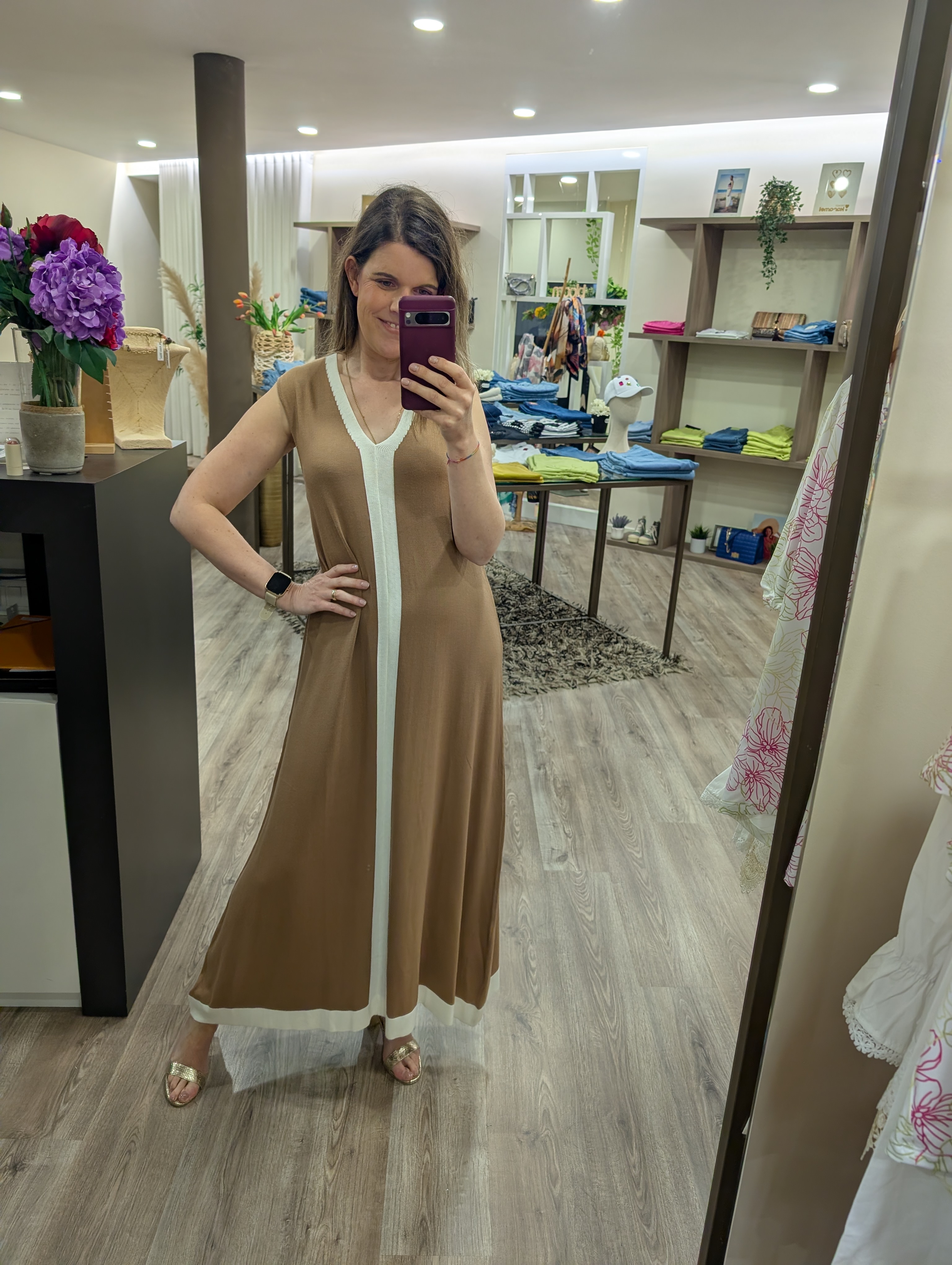 Vestido/Guimanos 